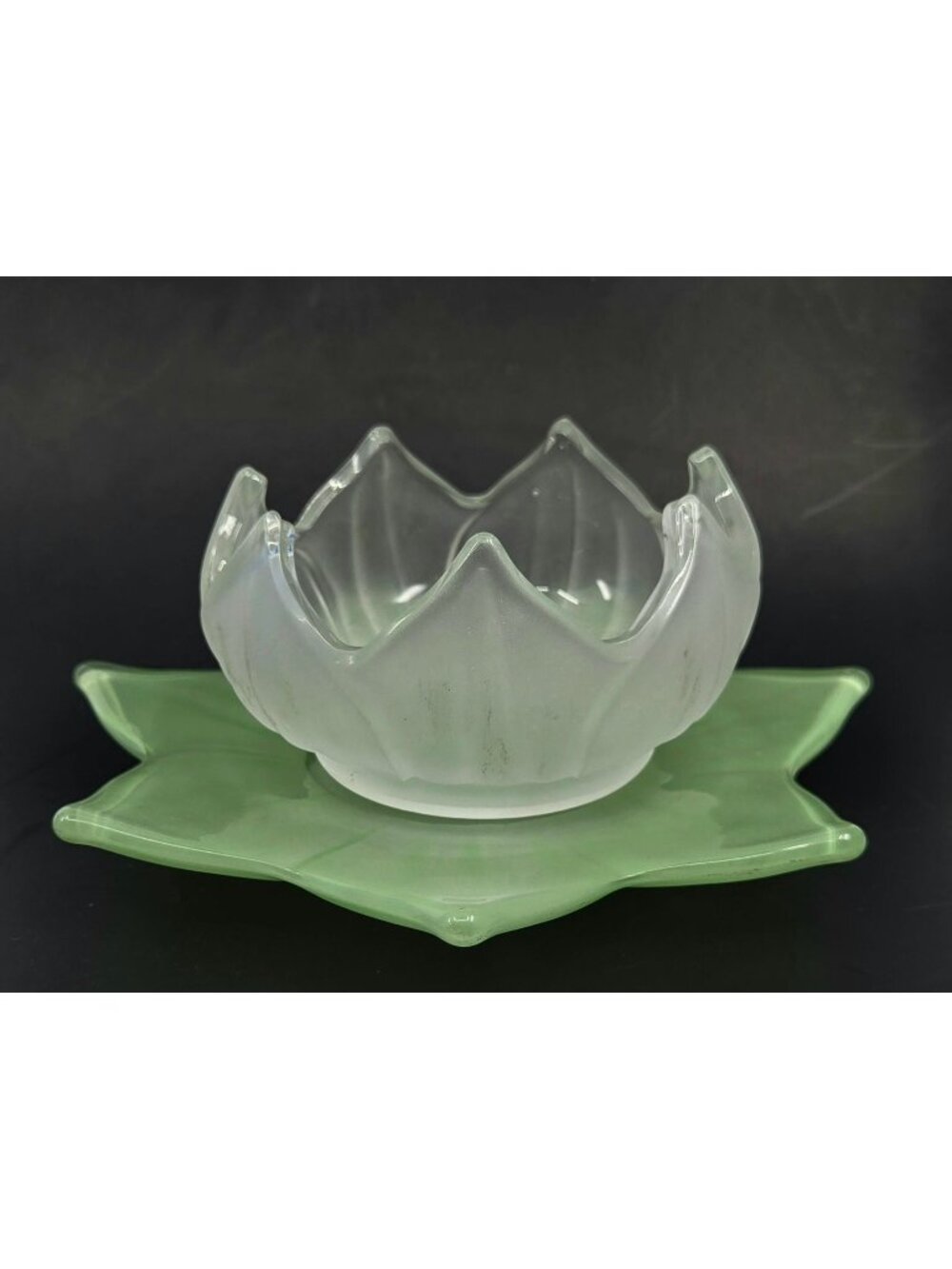 Rare Westmorland Lotus Mayo Bowl and Underplate